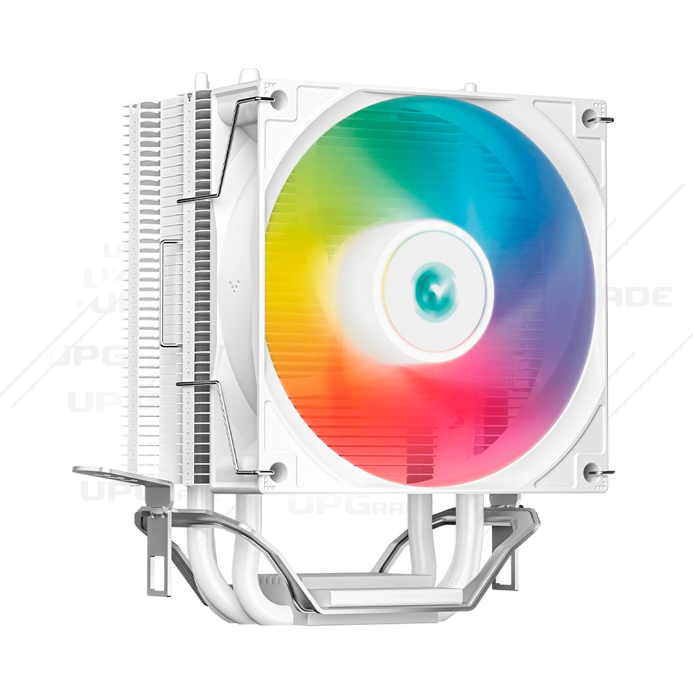 CPU cooler DEEPCOOL AG300 WH WHITE ARGB LED LGA115*/1700/1200/AMD 92mm PWM fan,500-3050rpm,3HP