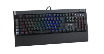 Клавиатура Rapoo V820, Игровая, USB, Кол-во стандартных клавиш 104, Алюминий, Длина кабеля 1,8 метра, Анг/Рус, Черный