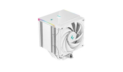 CPU cooler DEEPCOOL AK500 DIG. WH LGA1700/1200/115*/20*AMD 120mm WHITE PWM FDB fan,500-1850rpm,5HP