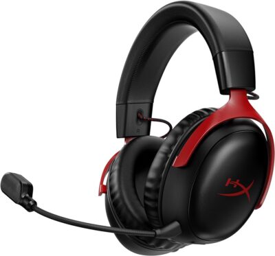 Наушники с микрофоном HYPERX 727A9AA HYPERX Cloud III ProGame DTS Spatial Audio jack 3.5 mm RED
