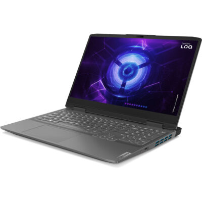 Lenovo LOQ 15ARP9 Luna Grey AMD Ryzen 7 7435HS (8 ядер/16 потоков, up to 4.5Ghz), 64GB DDR5, 2TB M.2 NVMe™ PCIe® 3.0 SSD, NVIDIA® GeForce® RTX 4050 6GB GDDR6, 15.6" IPS FULL HD (1920x1080) IPS 300nits 144Hz, WiFi 6, BT 5.0, HD WebCam, Backlight Chiclet Keyboard, Eng-Rus Заводская клавиатура с подсветкой