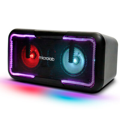 Microlab Portable Speakers BP11 8W LED, Bluetooth,1800mAH, microSD, 3.5mm Line in, USB, Type-C Power