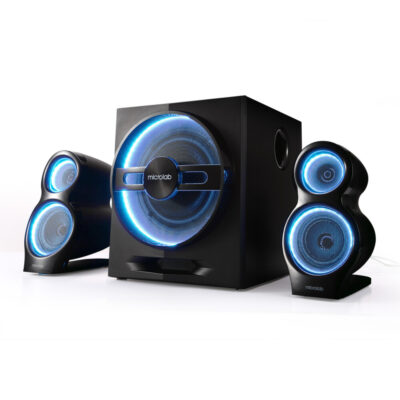 Microlab Speakers T-10 2.1 BLACK 56W (24W+16W*2) CSR Bluetooth V4.0 REMOTE