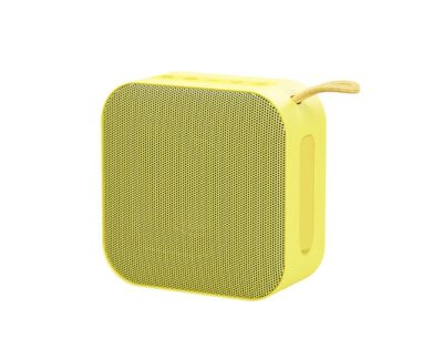 Портативная колонка REMAX RB-M2 (BT V5.0, TWS, FM, AUX, mSD, дальность 10 метров, 1500mAh, USB, DC5V/1A) yellow