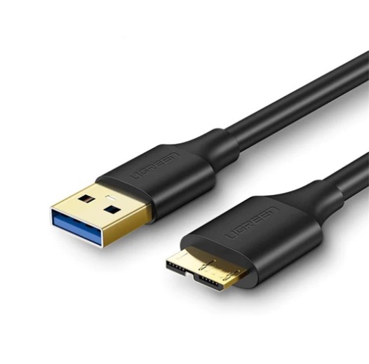 Кабель UGREEN US130 10840, USB 3.0 micro-B, 0.5м