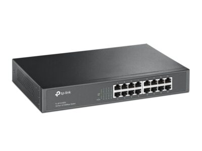 Коммутатор TP-Link TL-SF1016DS, Настольный, 16 портов 10/100M RJ45, Корпус металл