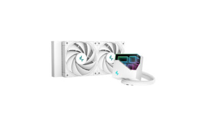 DEEPCOOL LT520 WH WHITE ARGB, 120*2 FAN LGA20xx/1700/1200/115*/AMD