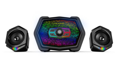 Microlab Subwoofer U-220 RGB 2.1 BLACK 10W (2.5Wx2 + 5W) USB, Bluetooth 5.0