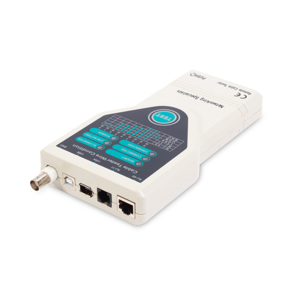 Кабельный тестер SHIP G278, Для тестирования BNC, RJ-45, RJ-11, USB, IEE 1394 Fire Wire