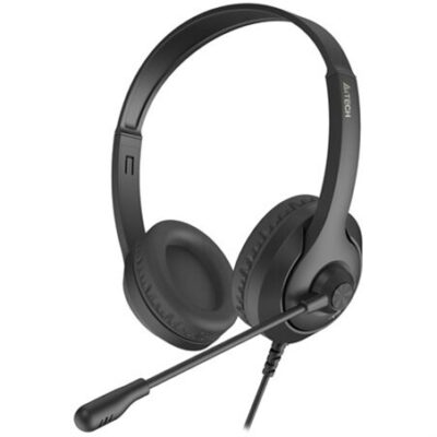 Наушники с микрофоном A4Tech FSTYLER FH100U, USB, BLACK
