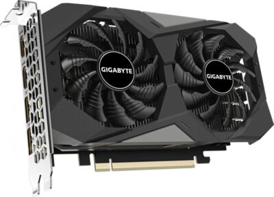 Видеокарта RTX 3050 GIGABYTE GeForce RTX 3050 WINDFORCE OC V2 6GB GDDR6, Engine clock 1477MHz, Memory clock 14000MHz, 96Bit, 2xDP, 2xHDMI [GV-N3050WF2OCV2-6GD]