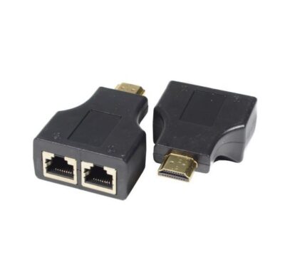 Адаптер NONAME, для удлинения HDMI через UTP-кабель Cat5e/Cat6, до 30м