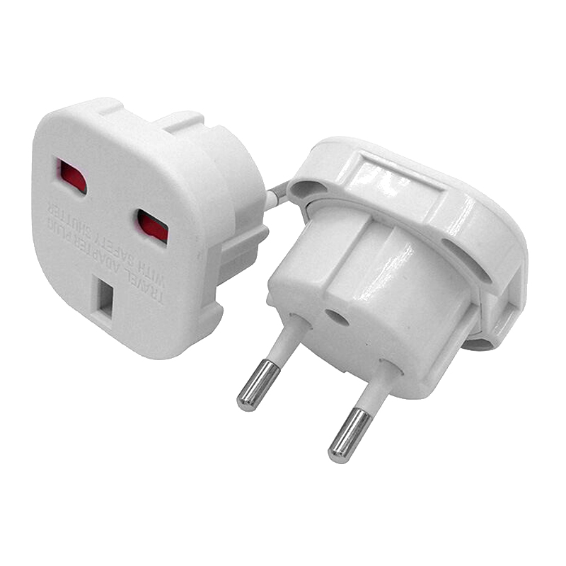Универсальный переходник UK/US на евро-розетку EU