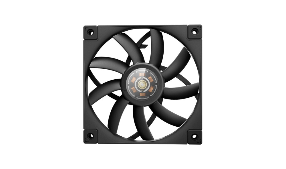 Cooler for PSU/CASE DEEPCOOL FT12 SLIM PWM BLACK LED 500-1850rpm 120mm