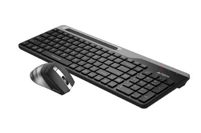 A4TECH FSTYLER FB2535C (FB35C+FBK25) BLUETOOTH+2.4G WIRELESS KEYBOARD + MOUSE COMBO SET BLACK US+RU