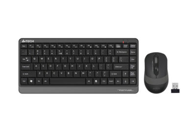 A4TECH FSTYLER FG1110 (FG10+FGK11) MULTIMEDIA SLEEK COMFORT KEYBOARD+MOUSE COMBO SET WIRELESS BLACK