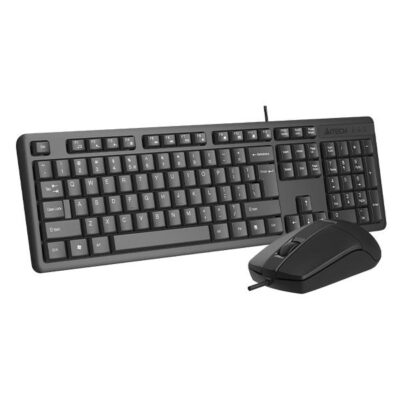 A4TECH KR-3330 (KR-3+OP-330) KEYBOARD+MOUSE SET USB BLACK US+RUSSIAN