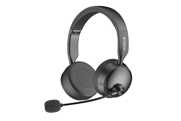 Наушники с микрофоном A4Tech FSTYLER BH230 BLUETOOTH V5.3 WIRELESS BLACK