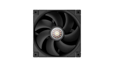 Cooler for PSU/CASE DEEPCOOL FT14 SLIM PWM BLACK LED 500-1650rpm 140mm