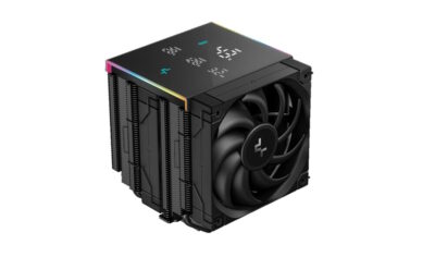 CPU cooler DEEPCOOL AK620 DIG. PRO LGA1700/1200/115*/20**/AMD 2x120mm BLACK PWM FDB,500~1750rpm,6HP