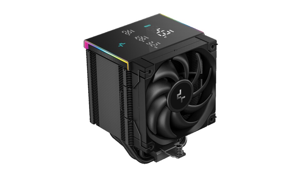 CPU cooler DEEPCOOL AK500 DIG. PRO LGA1700/1200/115*/20*AMD 120mm BLACK PWM FDB fan,500-1750rpm,5HP