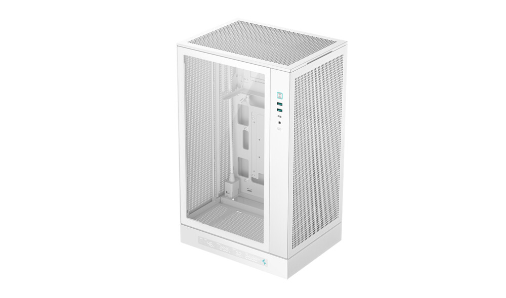 DEEPCOOL MATX CH270 DIG. WH WHITE w/o PSU USB 3.0 Front Type-C, Mesh panel