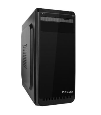 DELUX mATX DLC-J601 305*170*355mm BLACK TAC 2.0 W/O PSU