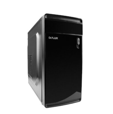 DELUX mATX DLC-J603 305*170*355mm BLACK TAC 2.0 W/O PSU