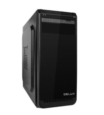 DELUX ATX DLC-W203 375*180*410mm BLACK TAC 2.0 W/O PSU