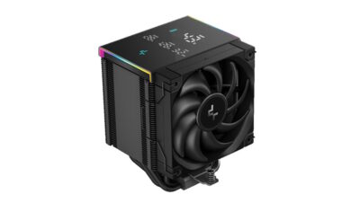 CPU cooler DEEPCOOL AK500 DIG. PRO LGA1700/1200/115*/20*AMD 120mm BLACK PWM FDB fan,500-1750rpm,5HP