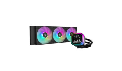 DEEPCOOL LP360 ARGB 120*3 FAN, 14x14 MATRIX LED DISPLAY, LGA20xx/1700/1200/115*/AMD