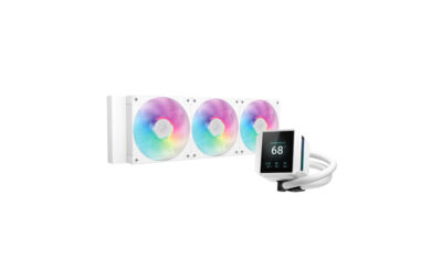 DEEPCOOL MYSTIQUE 360 WH WHITE 120*3 PWM FAN 2.8” 640x480 TFT LCD ARGB PUMP LGA20xx/1700/1200/115*