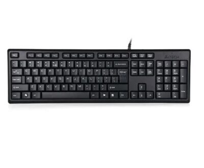 Delux K7010U wired keyboard black USB RUS