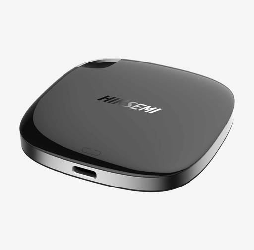 External SSD HIKVISION HIKSEMI HS-ESSD-T100 1TB USB 3.0 + Type C, Read Up 450Mb/s, Write Up 340Mb/s, Black