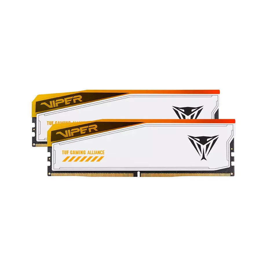 DDR5 48GB (2x24GB) PC-48000 (6000MHz) PATRIOT EP VIPER ELITE 5 RGB TUF GAMING WHITE PVER548G60C36KT