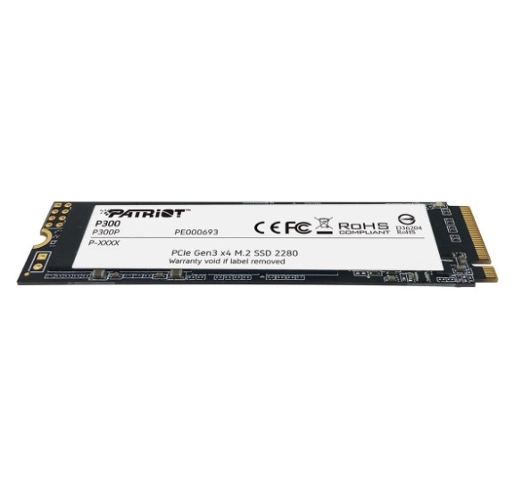 SSD PATRIOT P300 256GB M.2 2280 PCIe 3.0 x4 NVMe 1700/1100