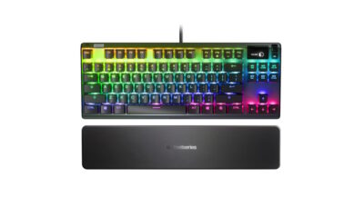 SteelSeries Apex 7 TKL Mechanical Gaming Keyboard OLED Smart Display RGB Backlight, ENG