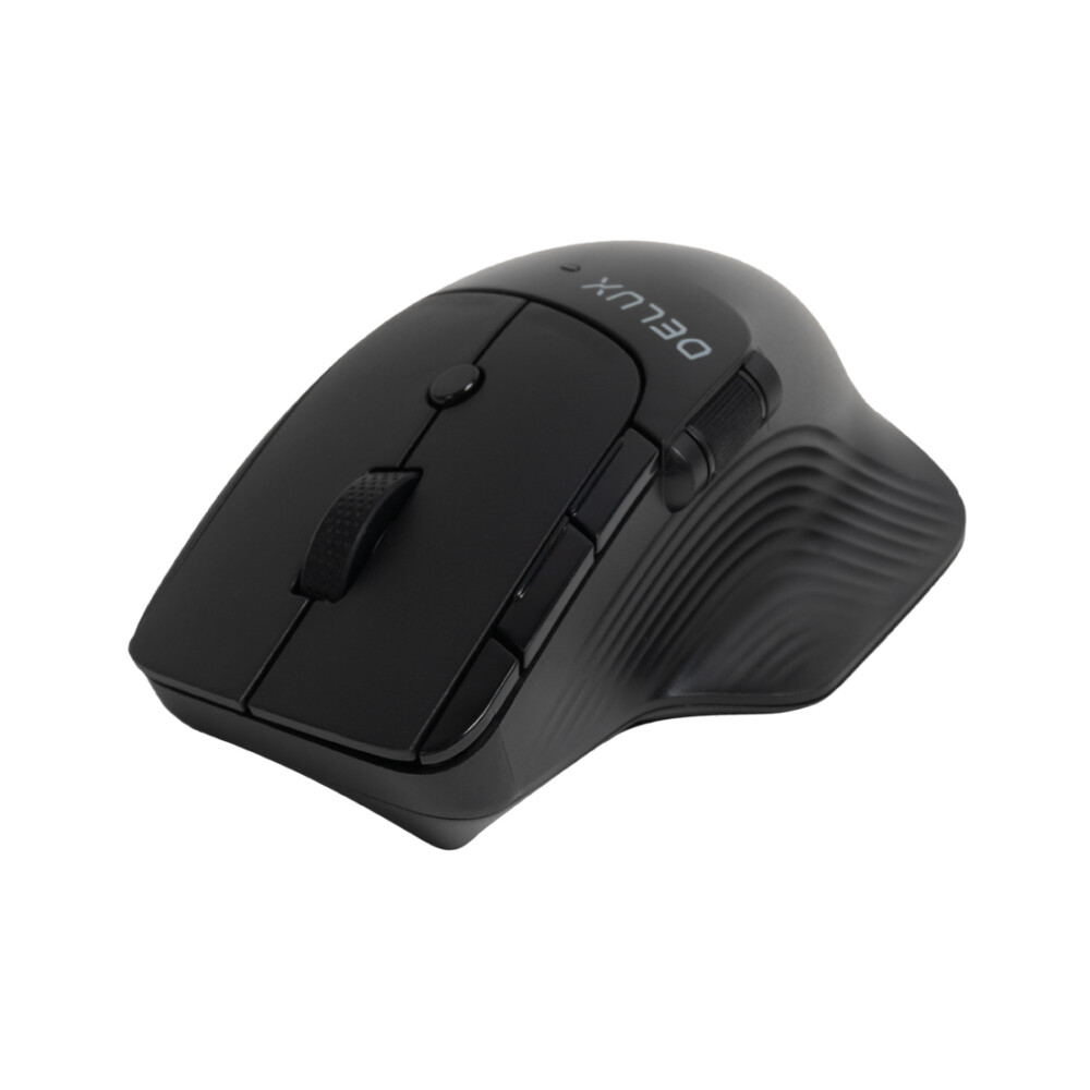 Компьютерная мышь Delux M913GX, Оптическая, 2.4G, 800/1200/1600 dpi, 1*AA, Черный