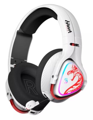 Наушники с микрофоном A4Tech BLOODY MR720 RGB WIRELESS 2.4G+BT V5.3 GAMING 7.1 NARAKA