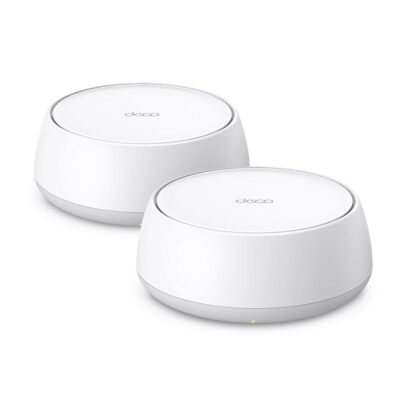 Беспроводная MESH-система Wi-Fi TP-Link Deco BE25 (2-pack) MU-MIMO Wi-Fi 7, 802.11be/ax/ac/n/a 5 ГГц, 802.11be/ax/n/b/g 2,4 ГГц, 2 порта 2.5 Гбит/с, Режим роутера, Режим точки доступа