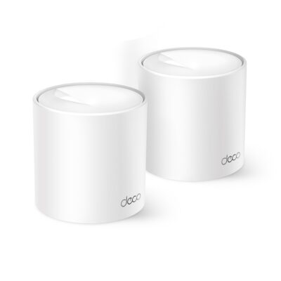 Беспроводная MESH-система Wi-Fi TP-Link Deco X10(2-pack), Wi-Fi 6, 2,4 ГГц/5 ГГц, 802.11a/b/g/n/ac/ax, AX1500, 2 гигабитных порта WAN или LAN (на ка