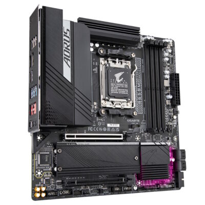 MB AM5 GIGABYTE B650M AORUS ELITE,4xDDR5,14xUSB,mATX,2xM.2,2xPCIe16x DP HDMI Type-C