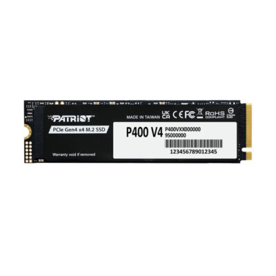 SSD PATRIOT P400 V4 2TB M.2 2280 PCIe 4.0 x4 NVMe 6200/5200