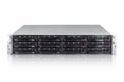 Б/у Сервер Supermicro 12x3.5 no HDD 2xE5-2470 8GB RAM RAID 1x500W 2U