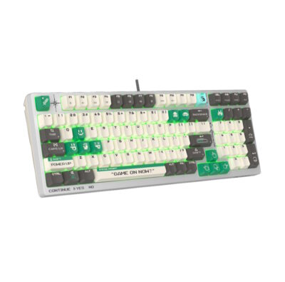 A4TECH BLOODY S98 BLOODY PIXELS GREEN GAMING MECHANICAL BLMS RED PLUS SWITCH RGB KEYBOARD USB US+RUS