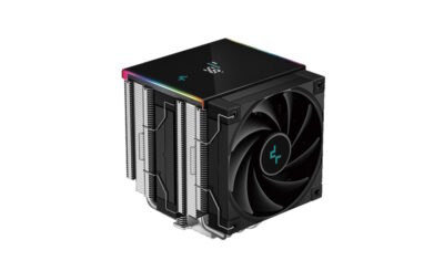 CPU cooler DEEPCOOL AK620 DIG.SE LGA1700/1200/115*/AMD 2x120mm BLACK PWM FDB fan,500-1850rpm,6HP