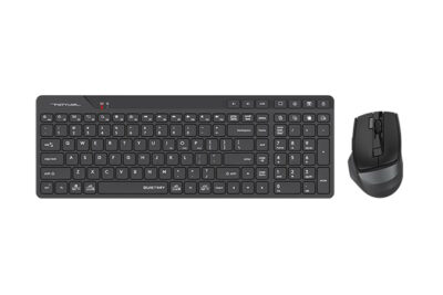 A4TECH FSTYLER FB2800C Air2(FBK27C+FB45CS Air2) BT+2.4G KEYBOARD + MOUSE COMBO SET BLACK US+RU