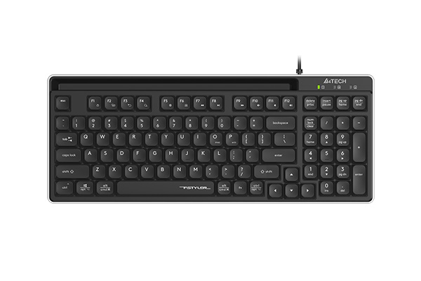 A4TECH FSTYLER FX70 MULTIMEDIA SCISSOR SWITCH KEYBOARD USB BLACK US+RUSSIAN