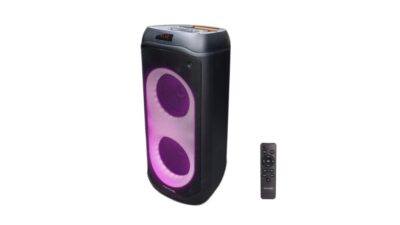 Microlab Party Speaker PT802 50W RGB LED, Bluetooth,4400mAH, 3.5mm Line in, USB, Remote