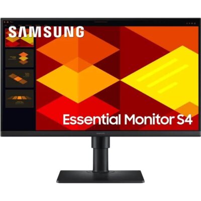 Монитор LCD 27" Samsung LS27D400GAIXCI, Essential S4, Black, IPS, 1920x1080, 3000:1 (Mega), 250cd/m2, 100Hz, 178/178, 5ms, 2xHDMI, DP, 2xUSB2.0, выход на наушники